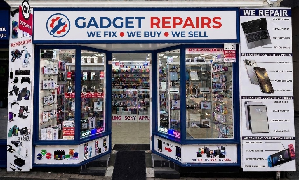 Inside Gadget Repairs Basingstoke
